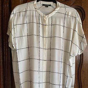 Acrobat silk blouse